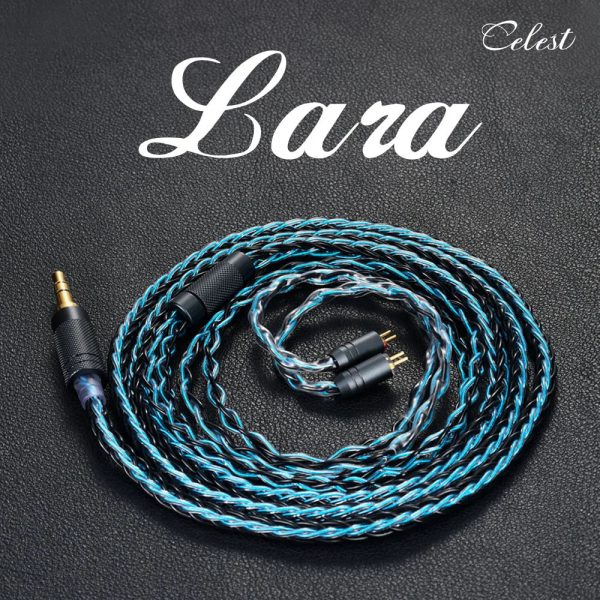 Kinera Celest Lara 8 Core OFC Silver-Plated Earphone Cable-0.78mm 2Pin-3.5mm Hot on Sale