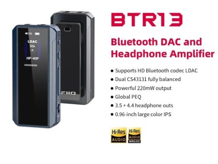 FiiO BTR13 Dual CS43131 Bluetooth 5.1 DAC & Headphone AMP Discount