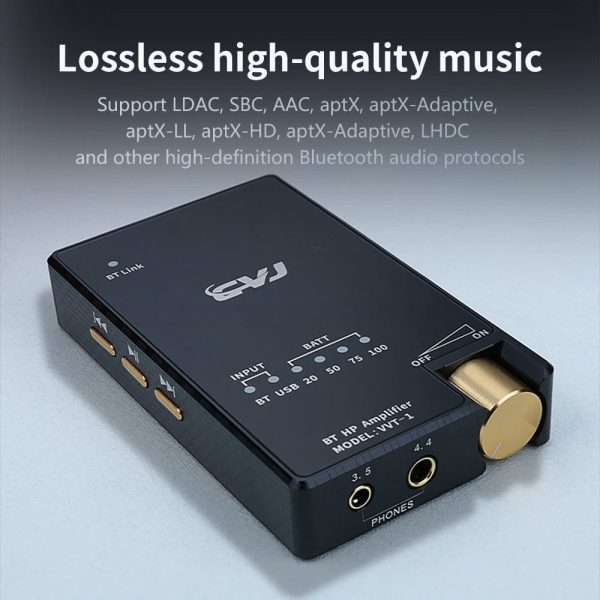 CVJ VVT-1 Dual ES9039Q2M Portable Bluetooth 5.3 Decoding Headphone Amplifier Online now