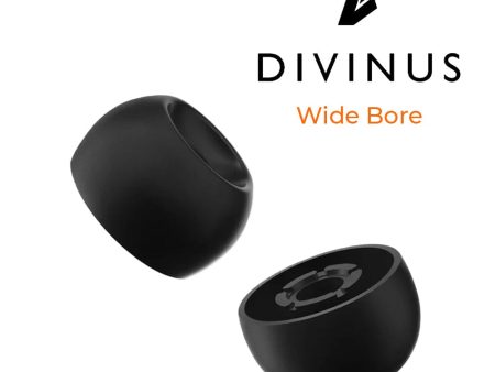 DIVINUS Velvet Wide Bore Silicone Eartips For 4-6mm Nozzle Online Hot Sale