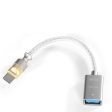 DD ddHiFi TC07F MFi07F USB-A to USB-C   USB-A to Lightning 2.0 OTG Adapter Cable Fashion