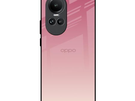 Blooming Pink Glass Case for Oppo Reno10 5G For Cheap