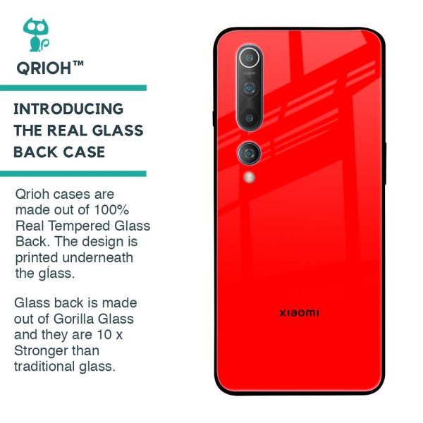 Blood Red Glass Case for Xiaomi Mi 10 Discount