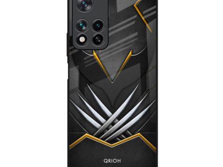 Black Warrior Glass Case for Redmi Note 11 Pro 5G Online Hot Sale