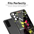 Astro Glitch Glass Case for Vivo V40 5G Fashion