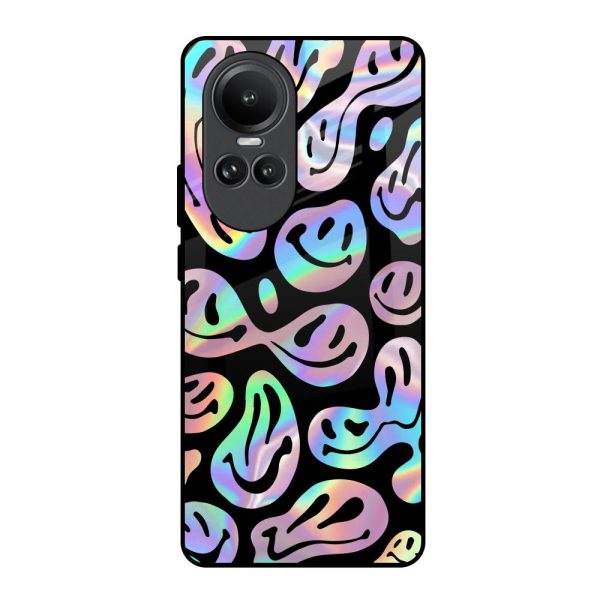 Acid Smile Glass Case for Oppo Reno10 5G Online