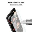 Black Spring Floral Glass Case for Oppo Reno10 Pro 5G Online Sale