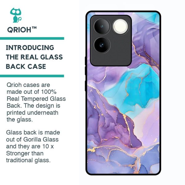 Alcohol ink Marble Glass Case for Vivo T2 Pro 5G Online Hot Sale