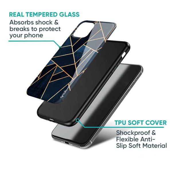 Abstract Tiles Glass case for Xiaomi Mi 10 on Sale