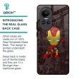 Angry Baby Super Hero Glass Case for Oppo Reno10 5G For Cheap