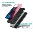 Blue & Red Smoke Glass Case for Vivo T2 Pro 5G Online now