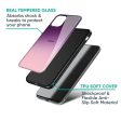 Purple Gradient Glass case for Xiaomi Mi 10 Fashion