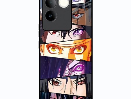 Anime Eyes Glass Case for Vivo T2 Pro 5G on Sale