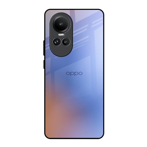 Blue Aura Glass Case for Oppo Reno10 5G Cheap