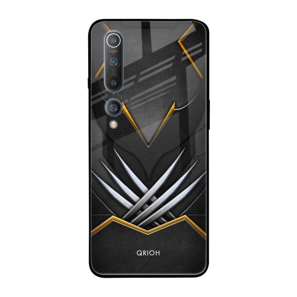 Black Warrior Glass Case for Xiaomi Mi 10 Fashion