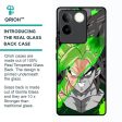 Anime Green Splash Glass Case for Vivo T2 Pro 5G on Sale