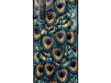 Peacock Feathers Glass case for Xiaomi Mi 10 Online Sale