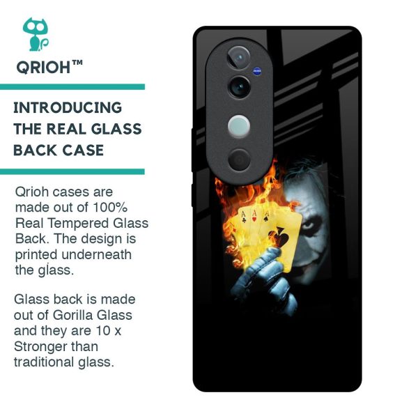 AAA Joker Glass Case for Vivo V40 5G on Sale