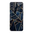 Abstract Tiles Glass Case for Oppo A55 For Sale