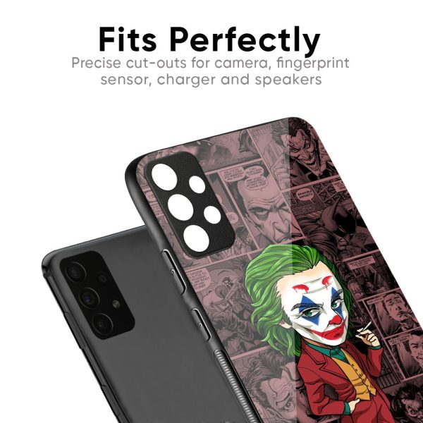 Joker Cartoon Glass Case for Vivo V40 5G Online Hot Sale