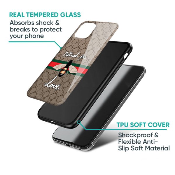 Blind For Love Glass Case for Redmi Note 11 Pro 5G Online Sale