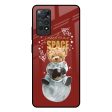 Astronaut Bear Glass Case for Redmi Note 11 Pro Plus 5G Sale