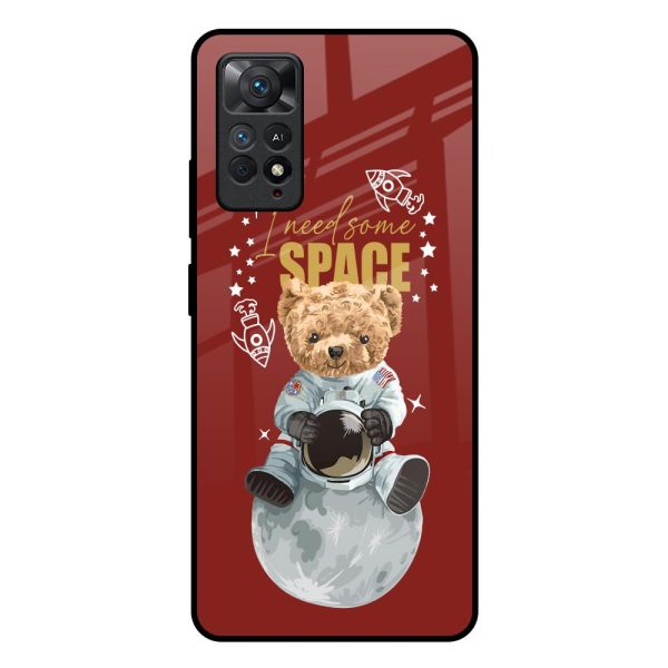 Astronaut Bear Glass Case for Redmi Note 11 Pro Plus 5G Sale