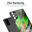 Anime Green Splash Glass Case for Vivo T2 Pro 5G on Sale