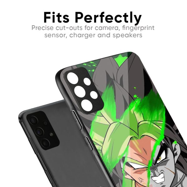 Anime Green Splash Glass Case for Vivo T2 Pro 5G on Sale