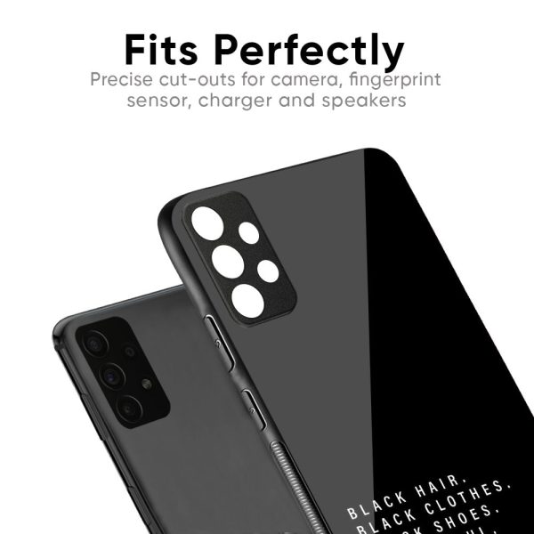 Black Soul Glass Case for Oppo Reno10 5G Cheap