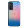 Blue & Pink Ombre Glass case for Samsung Galaxy A55 5G For Discount