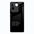 Black Soul Glass Case for Vivo T2 Pro 5G Fashion