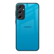 Blue Aqua Glass Case for Samsung Galaxy A55 5G Fashion