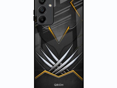 Black Warrior Glass Case for Samsung Galaxy A15 5G For Sale