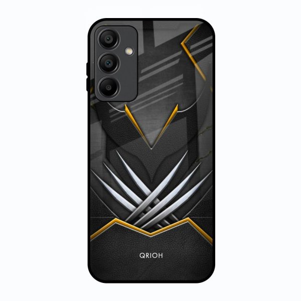 Black Warrior Glass Case for Samsung Galaxy A15 5G For Sale