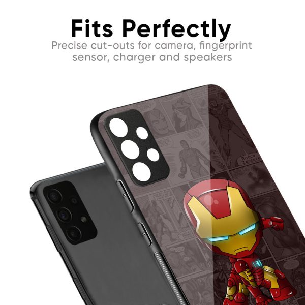 Angry Baby Super Hero Glass Case for Realme 13 Plus 5G Discount