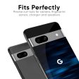 Blue Rough Abstract Glass Case for Google Pixel 9 Fashion