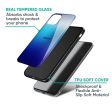 Blue Rhombus Pattern Glass Case for Realme 13 Pro Plus 5G Online Sale