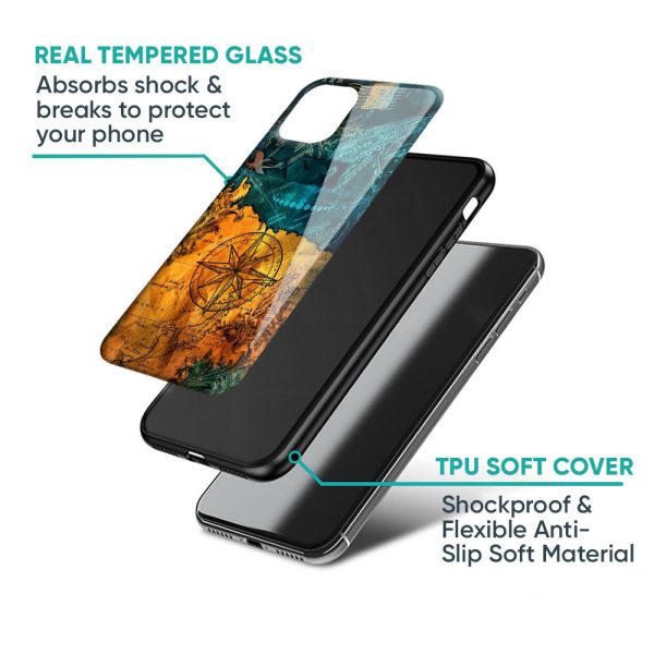 Architecture Map Glass Case for Realme 13 Pro Plus 5G For Cheap