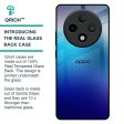 Blue Rhombus Pattern Glass Case for Oppo F27 Pro Plus Discount