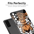 Angry Tiger Glass Case For Oppo Reno10 5G Cheap