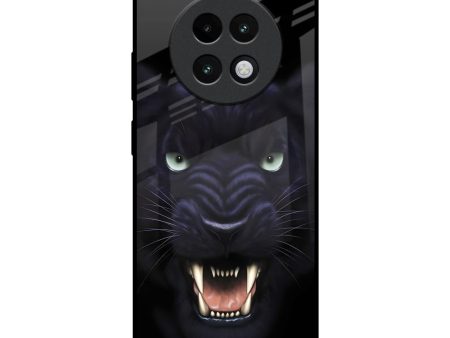 Angry Black Tiger Glass Case for Realme 13 Plus 5G Online now