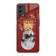 Astronaut Bear Glass Case for Oppo A55 on Sale