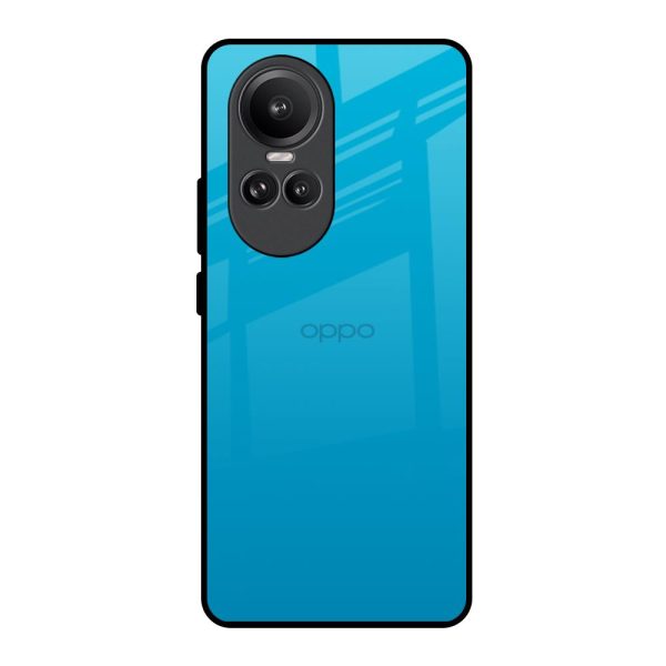 Blue Aqua Glass Case for Oppo Reno10 Pro 5G Online Hot Sale