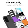 Anime Sketch Glass Case for Oppo A55 Hot on Sale