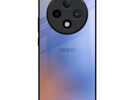 Blue Aura Glass Case for Oppo F27 Pro Plus Fashion