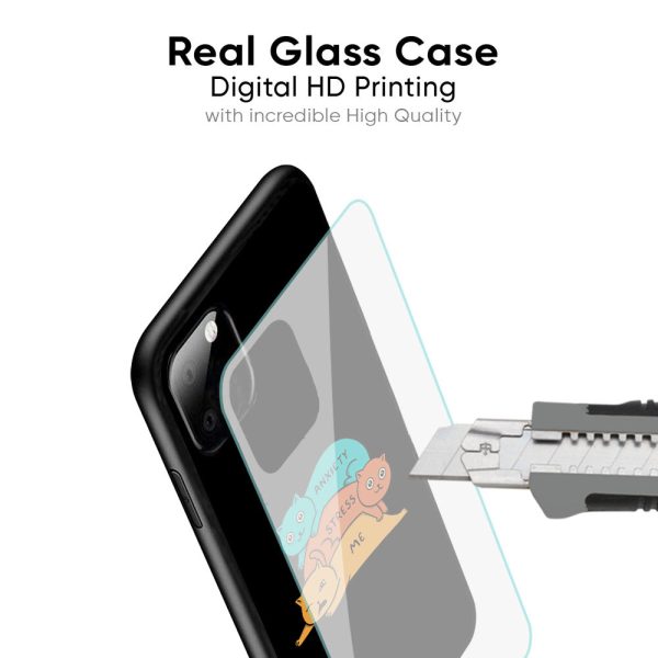 Anxiety Stress Glass Case for Vivo T2 Pro 5G Online Sale