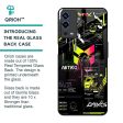 Astro Glitch Glass Case for Oppo A55 Online Sale