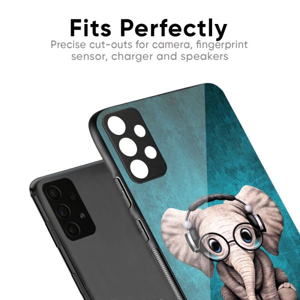 Adorable Baby Elephant Glass Case For Samsung Galaxy A55 5G Discount