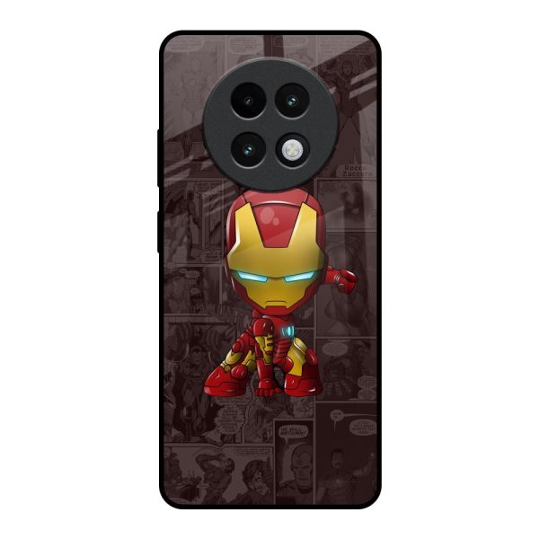 Angry Baby Super Hero Glass Case for Realme 13 Plus 5G Discount